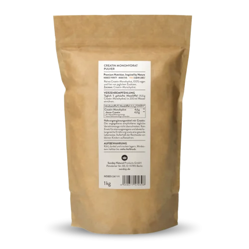 Cratine monohydrate en poudre