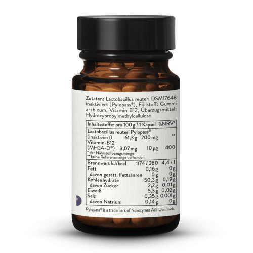 Limosilactobacillus reuteri Pylopass