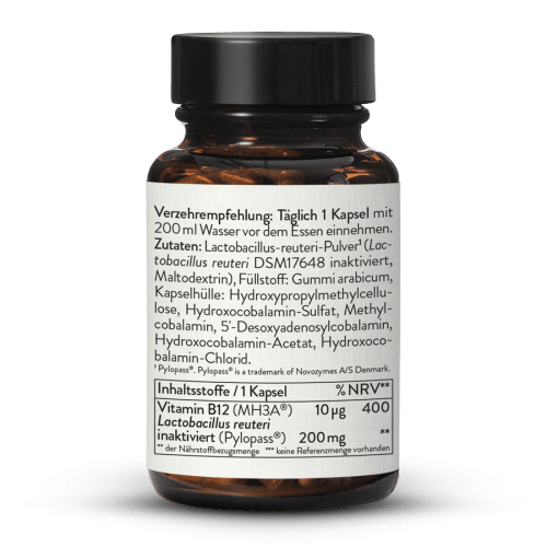 Lactobacillus Reuteri Pylopass
