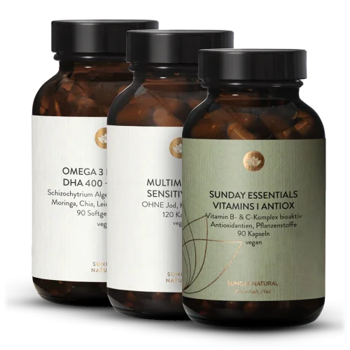 HPU Set Multiminerals + Vitamins I + Omega 3