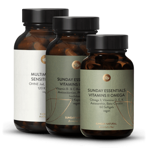 HPU Forte Set Multiminerals + Vit I Forte + Vit II Omega