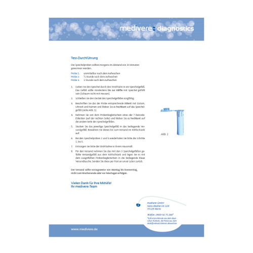 Hormonprofil Frau +  Speicheltest