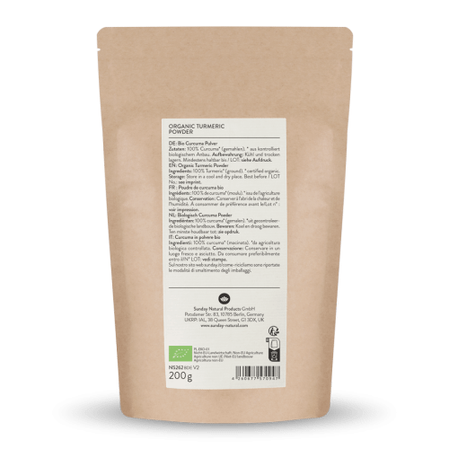 Bio Curcuma Pulver 200g