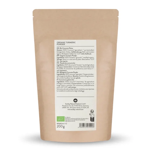 Bio Curcuma Pulver 200g