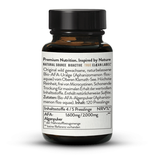 Bio AFA Alge Klamath 400mg Presslinge