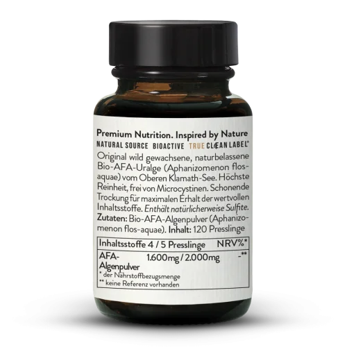 Algue Klamath (AFA) bio 400 mg en comprims