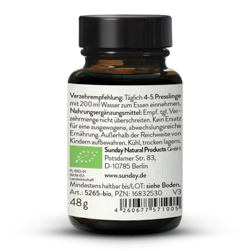 Algue Klamath (AFA) bio 400 mg en comprims