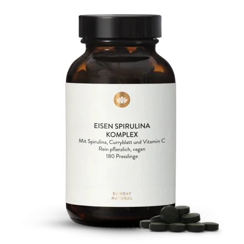 Spirulina Eisen Presslinge