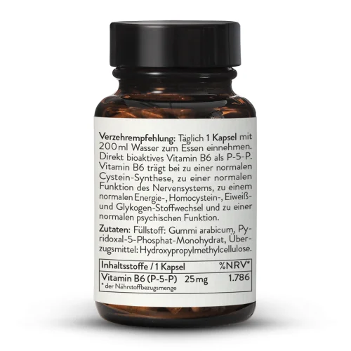 Vitamin B6 P-5-P Bioaktiv 25mg