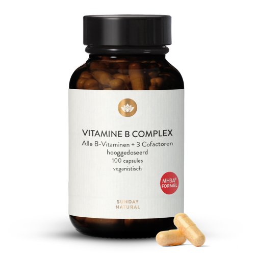 Vitamine B Complex hooggedoseerd met Cofactoren