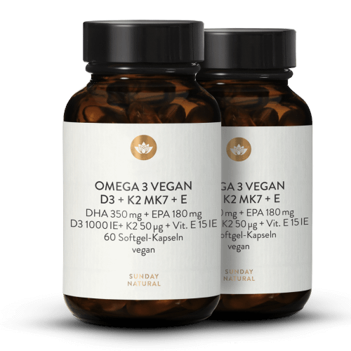 Omega 3 Plus Vitamin D3 + K2 + E Vegan