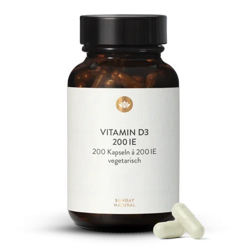 Vitamin D3 200 IU 200 Capsules