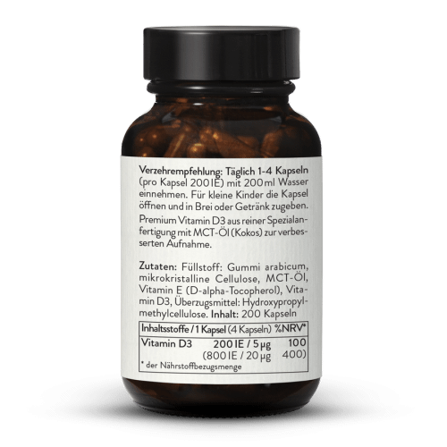 Vitamin D3 200IE 200 Kapseln