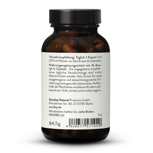 NAC 600 N-Acetyl-Cystein