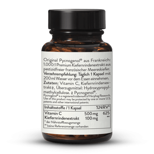 Pycnogenol 100+C Kiefernrindenextrakt
