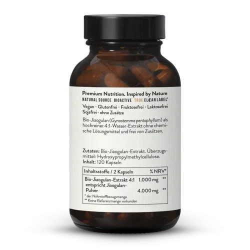 Organic Jiaogulan Extract Capsules