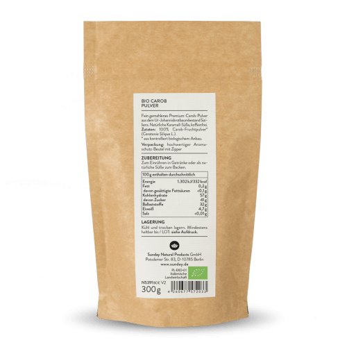 Bio Carob Pulver