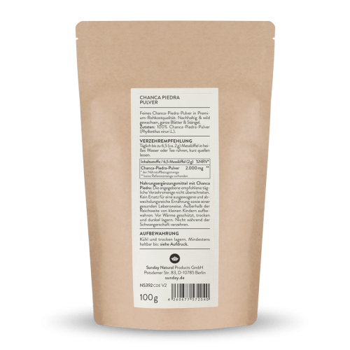 Poudre de Chanca Piedra Cueillette sauvage