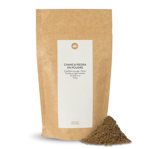 Poudre de Chanca Piedra Cueillette sauvage