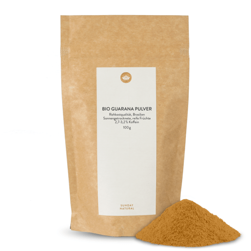 Organic Guarana Powder Raw 2.7-3.2% Caffeine