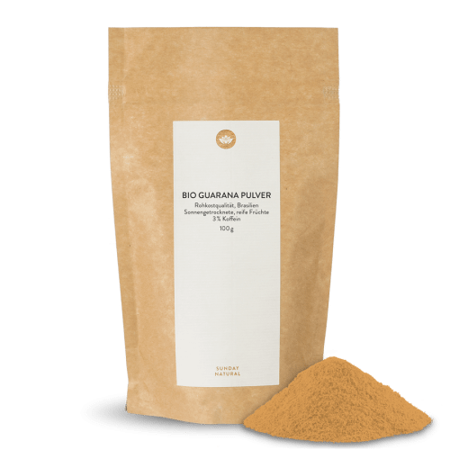 Bio Guarana Pulver Rohkost 2,7-3,2 % Koffein