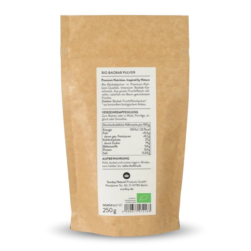 Organic Baobab Powder