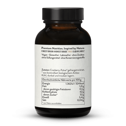 Poudre de canneberge sauvage bio