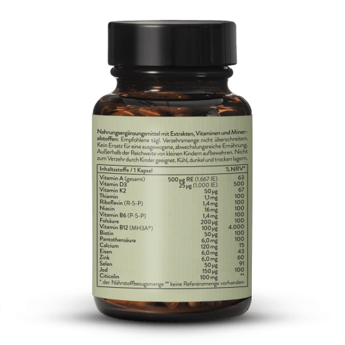 Bioaktiv Veganlife Kapseln