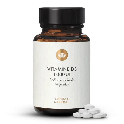 Vitamine D3 1 000 UI