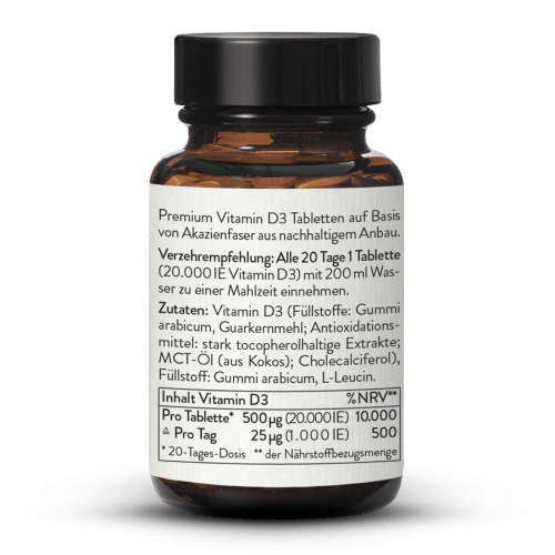 Vitamin D3 20.000IE Tabletten
