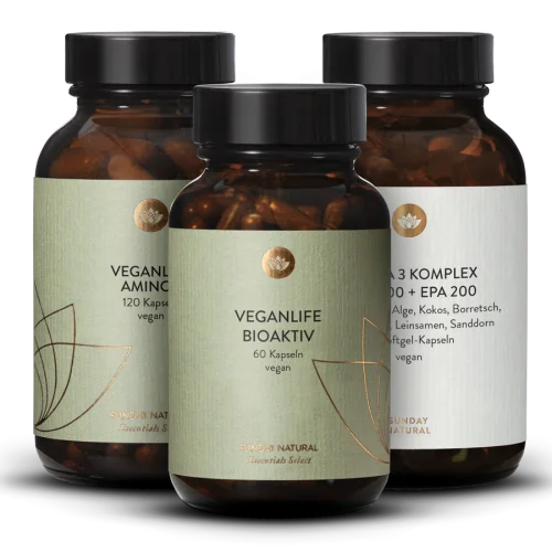 Veganlife Bioaktiv + Amino+ + Omega 3 Komplex