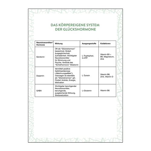 Serotonin, Dopamin, GABA