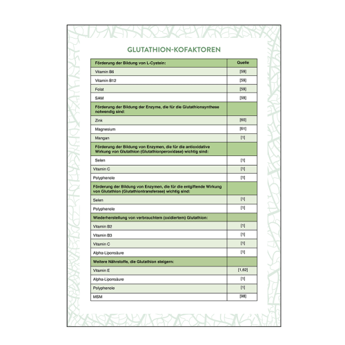 Glutathion - das Master-Antioxidans
