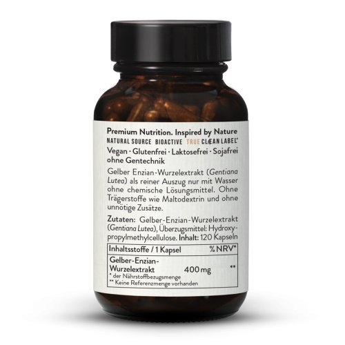 Gentian Root Extract Capsules