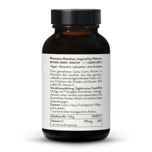 Bio Camu Camu Pulver Wild 5% Vitamin C
