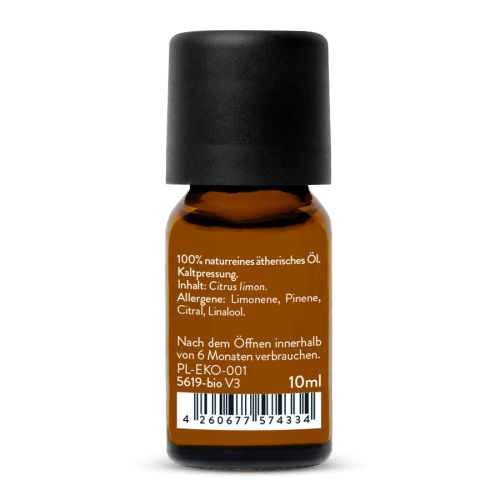 Huile essentielle de citron bio