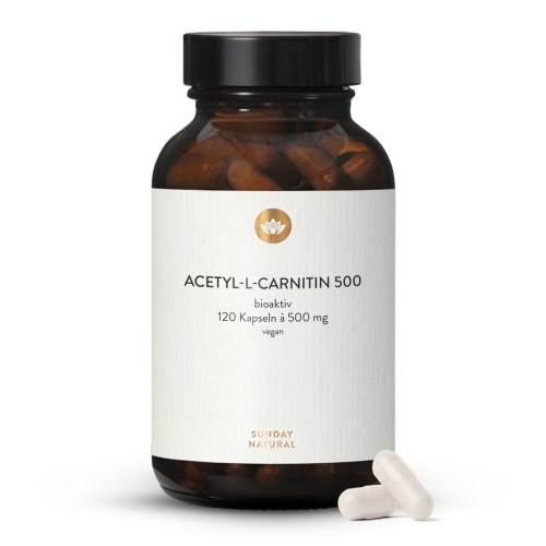 Acetyl-l-Carnitin 500 Kapseln