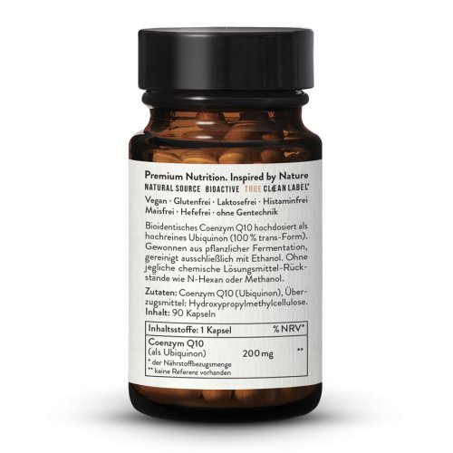 CoQ10 Ubiquinone 200mg Capsules