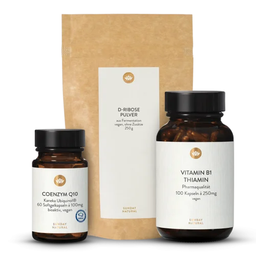 Coenzyme Q10 + B1 + D-Ribose