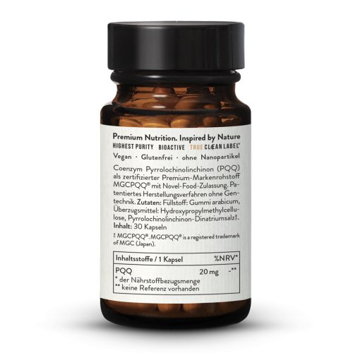PQQ 20 Mg (Pyrroloquinoléine Quinone)
