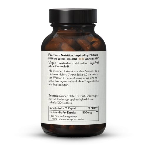 Green Oat Extract Capsules