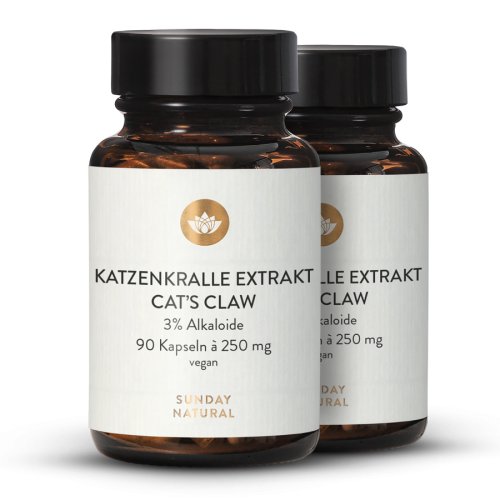 Extrait de griffe de chat (Cat's Claw) 250 mg en gélules