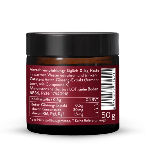 Roter Ginseng Extrakt Paste ferm.