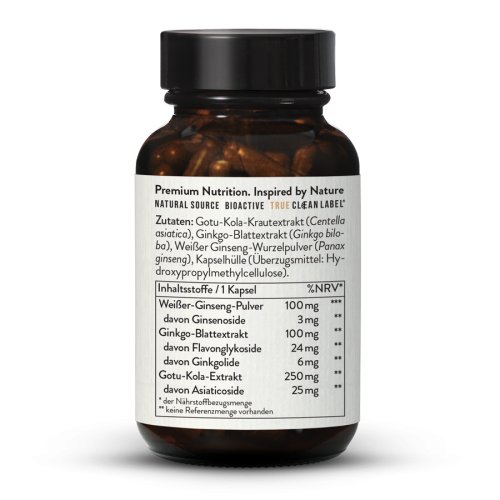 Ginkgo, Ginseng & Gotu Kola Complex