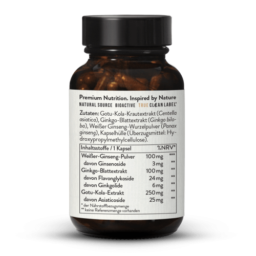 Ginkgo Ginseng Gotu Kola Komplex