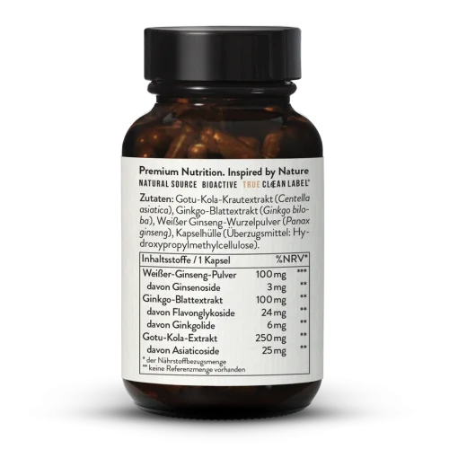Ginkgo Ginseng Gotu Kola Komplex