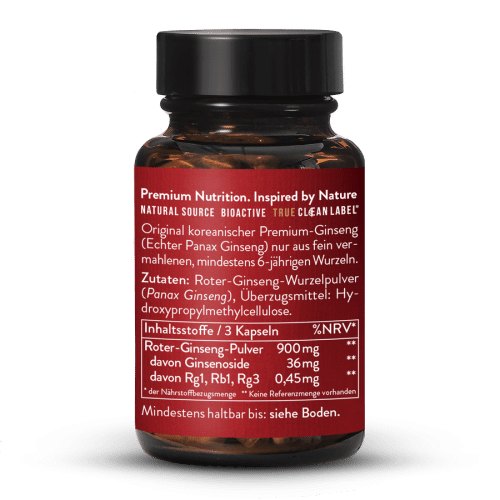 Ginseng rouge naturel 4 %