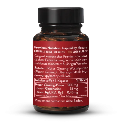 Roter Ginseng Natur 4%
