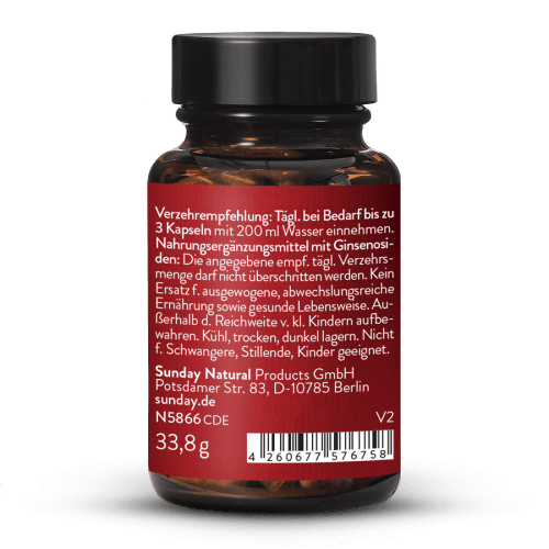 Roter Ginseng Natur 4%