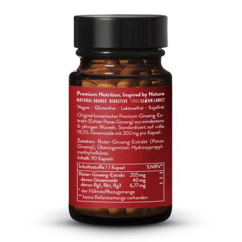 Roter Ginseng Extrakt 19,5%